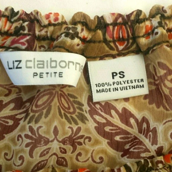 💕LIZ CLAIBORNE* Blouse - Picture 4 of 4